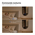 EMKE - EMKE Miroir de salle de bain LED Ovale 50x90 cm, Anti-buée, interrupteur tactile, 3 couleurs de lumière réglable, Mémoire - vignette
