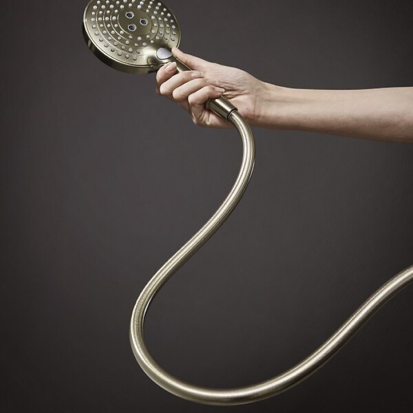 HANSGROHE - Isiflex Flexible de douche 125 cm, Bronze brossé (28272140) - large