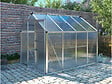 HABITAT ET JARDIN - Serre jardin polycarbonate "Hortensia" 4,8m² - vignette