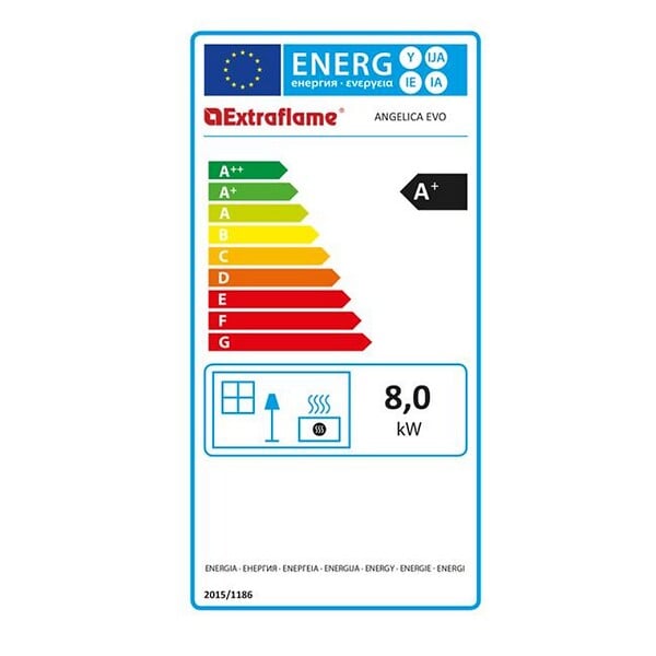 NORDICA - Poêle à Granulés 8kw Beige - ANGELICAEVOIVOIRE - large