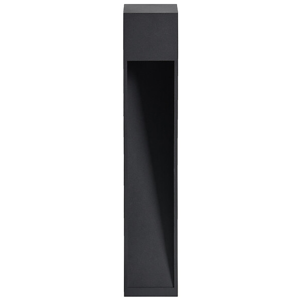 BELIANI - Borne d'extérieur LED SABINO Noir - large