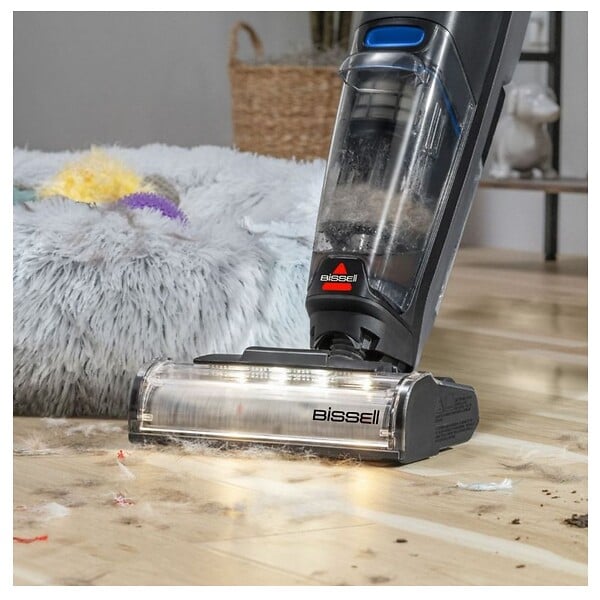 BISSEL - Aspirateur Laveur Rechargeable 25.9v Noir/bleu Cobalt - 4006N - large