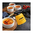 VITO - Lampe à souder gaz 1700W Allumage piezo 1200°C Gaz Butane 190g – Chalumeau gaz Bricolage Plomberie Soudure Cuisine - vignette