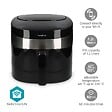 NEDIS - Friteuse à Air Chaud Smart Life - Wi-fi - Noir - KAAF180BKW - vignette