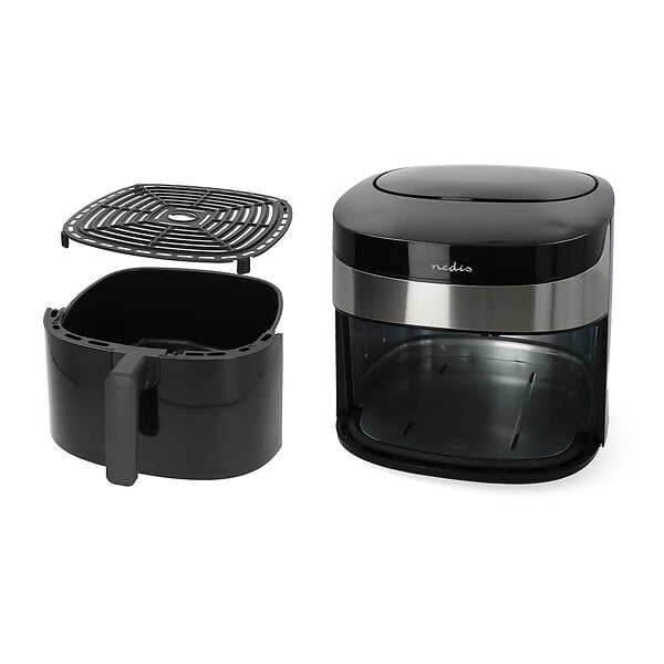 NEDIS - Friteuse à Air Chaud Smart Life - Wi-fi - Noir - KAAF180BKW - large