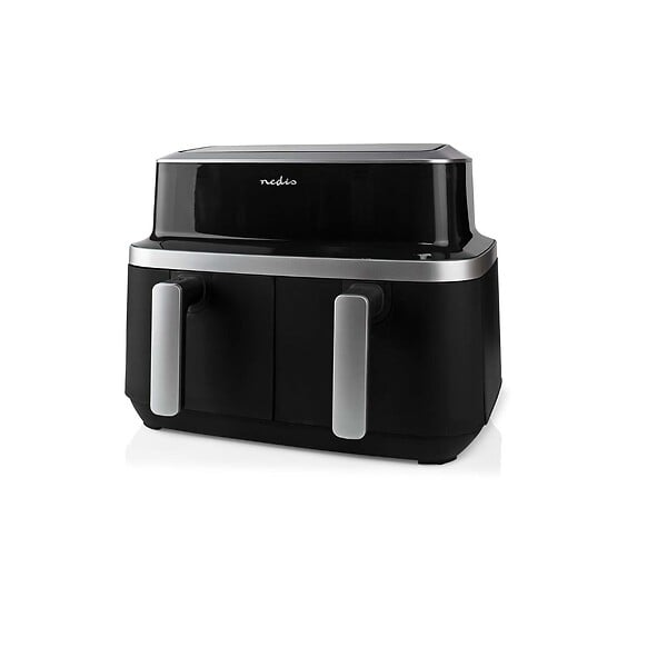 NEDIS - Friteuse Sans Huile Double 2600w Noir - KAAF320BK - large