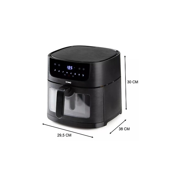 DOMO - Friteuse Sans Huile 8l 1800w Noir - DO543FR - large