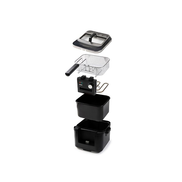 DOMO - Friteuse 4l 2000w Noir - DO545FR - large