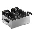TRISTAR - Friteuse Inox 2x3l 3600w Argent - FR9342 - vignette