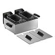 TRISTAR - Friteuse Inox 2x3l 3600w Argent - FR9342 - vignette