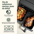 CUISINART - Friteuse Sans Huile 10,4l 2400w Noir - AFD10OBLE - vignette