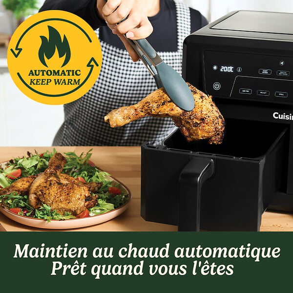 CUISINART - Friteuse Sans Huile 10,4l 2400w Noir - AFD10OBLE - large