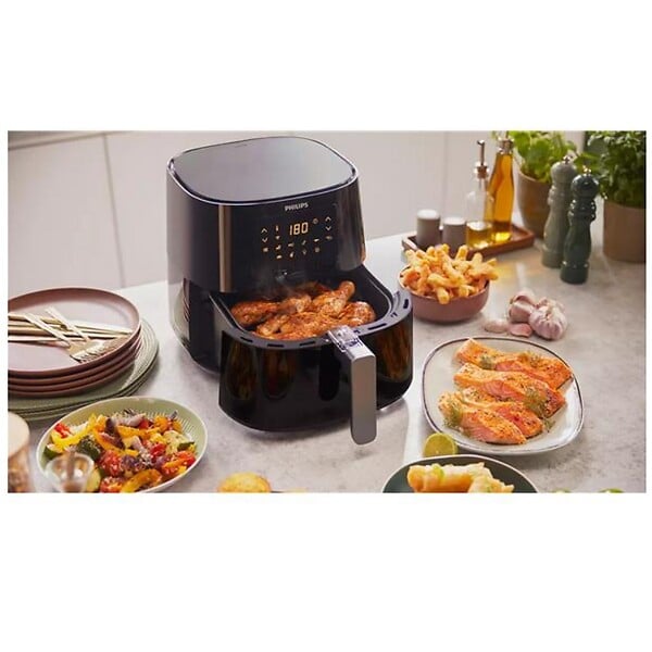 PHILIPS - Friteuse Sans Huile 6.2l 2000w Gris - HD9280.60 - large