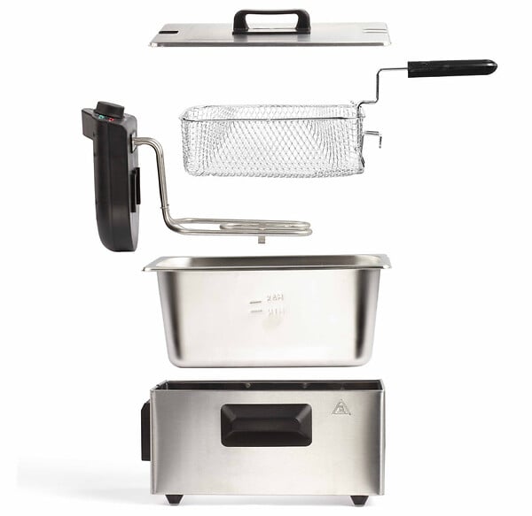 LIVOO - Friteuse 3l 2000w Inox - DOC216 - large