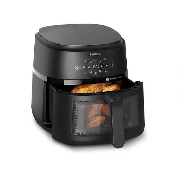 PHILIPS - Friteuse Sans Huile 6,2l 1700w Noir - NA230/00 - large