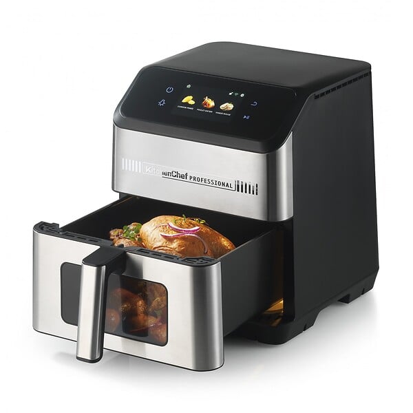 KITCHEN CHEF - Friteuse Air Fryer 7L Connectée +220 Recettes Incluses - WIFRY-CHEF - large