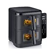 SEVERIN - Friteuse Sans Huile 2x5.5l 2600w Noir - FR2468 - vignette