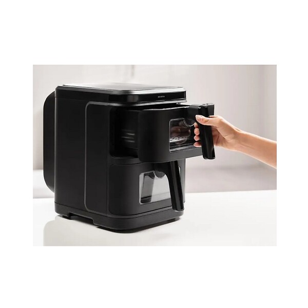 SEVERIN - Friteuse Sans Huile 2x5.5l 2600w Noir - FR2468 - large