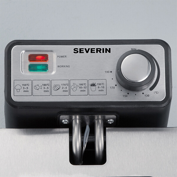 SEVERIN - Friteuse 3l 2200w Inox Brossé - FR2431 - large