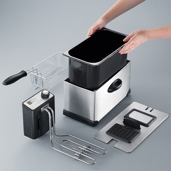 SEVERIN - Friteuse 3l 2200w Inox Brossé - FR2431 - large