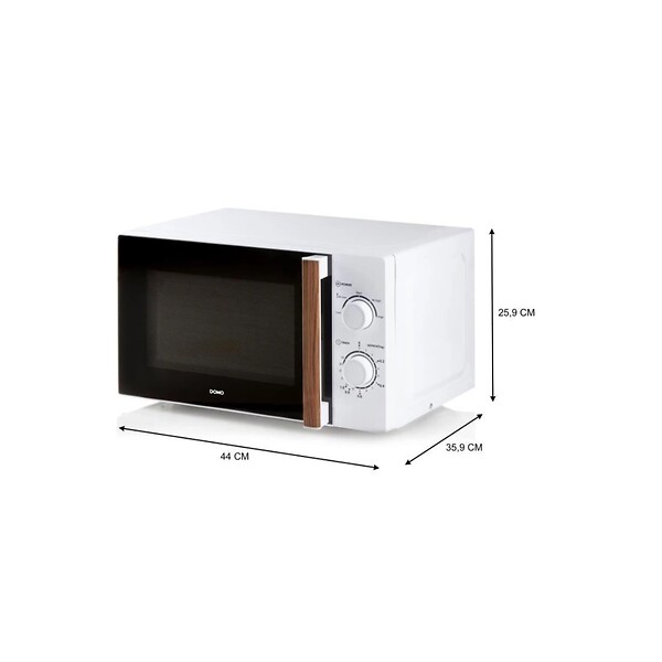 DOMO - Micro-ondes Solo 20l 700w Blanc - DO2720 - large