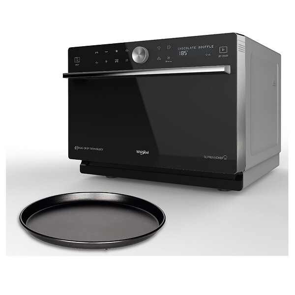 WHIRLPOOL - Micro-ondes Combiné 33l 1000w Noir - MWSC9133SB - large