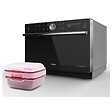 WHIRLPOOL - Micro-ondes Combiné 33l 1000w Noir - MWSC9133SB - vignette