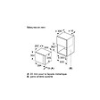 NEFF - Micro-ondes Solo Encastrable 20l 800w Noir - HLAWD23N1F - vignette