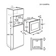 ELECTROLUX - Micro-ondes Gril Encastrable 25l 1450w - LMS4253TBX - vignette