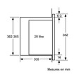 BOSCH - Micro-ondes Encastrable 20l 800w Inox - BFL523MS0 - vignette