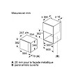 BOSCH - Micro-ondes Solo 20l 800w Encastrable Noir - BFL520MB0 - vignette