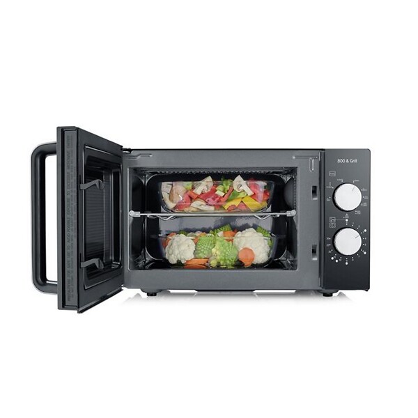 SEVERIN - Micro-ondes Gril  20l 800w Noir - 7762 - large