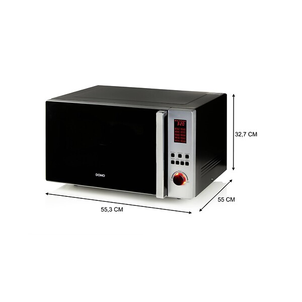 DOMO - Micro-ondes Gril 42l 1000w Noir - DO24201C - large