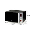 DOMO - Micro-ondes Gril 42l 1000w Noir - DO24201C - vignette
