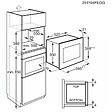 ELECTROLUX - Micro-ondes Gril Encastrable 25l 1450w Noir Série 500 - LMS4253TBK - vignette