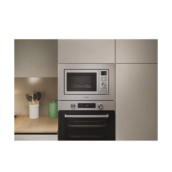 CANDY - Micro-ondes Gril Encastrable 20l 800w Inox - CA20FMW7NG - large