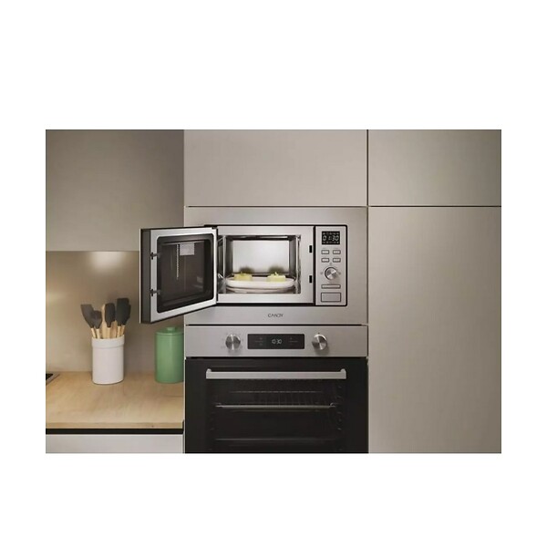 CANDY - Micro-ondes Gril Encastrable 20l 800w Inox - CA20FMW7NG - large