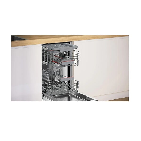 BOSCH - Lave-vaisselle 45cm 44db Intégrable Ave Bandeau Inox - SPI4HMS13E - large
