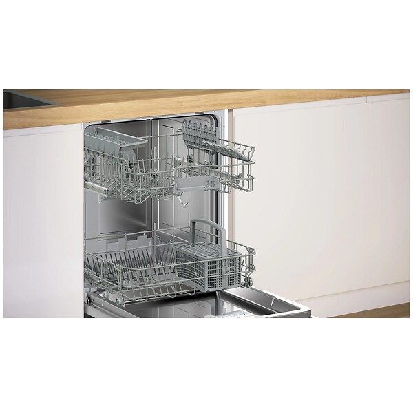 BOSCH - Lave-vaisselle 60cm 13 Couverts 46db Intégrable Avec Bandeau Noir - SMI2HTB06E - large