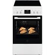ELECTROLUX - Cuisinière Vitrocéramique 57l 4 Feux Blanc - LKR524292W - vignette