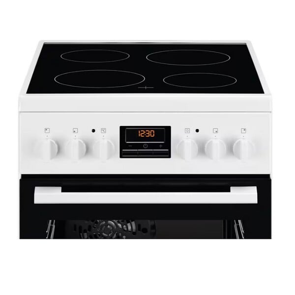 ELECTROLUX - Cuisinière Vitrocéramique 57l 4 Feux Blanc - LKR524292W - large