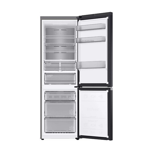 SAMSUNG - Réfigérateur Combiné 60cm 230l Ventilé Noir - RB34C705CB1 - large