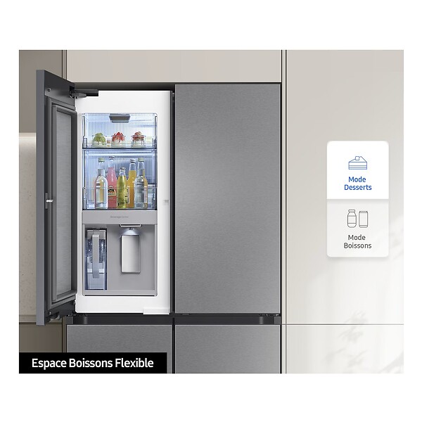 SAMSUNG - Réfrigérateur Américain 91cm 636l Ventilé - RF65DG9H0ESR - large