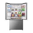 HISENSE - Réfrigérateur Américain 635l 91.4cm Nofrost - RF815N4SWSE - vignette