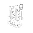 ELECTROLUX - Réfrigérateur Combiné Intégrable à Glissières 248l - ENA7CE18S1 - vignette