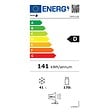 FAGOR - Réfrigérateur Combiné 54cm 211l Statique Inox - FDP211DS - vignette