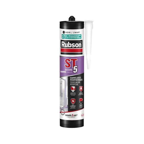 HENKEL - Mastic sanitaire multi-usages ST5 RUBSON - Coloris: gris clair- réf : 2610575 - HENKEL - large