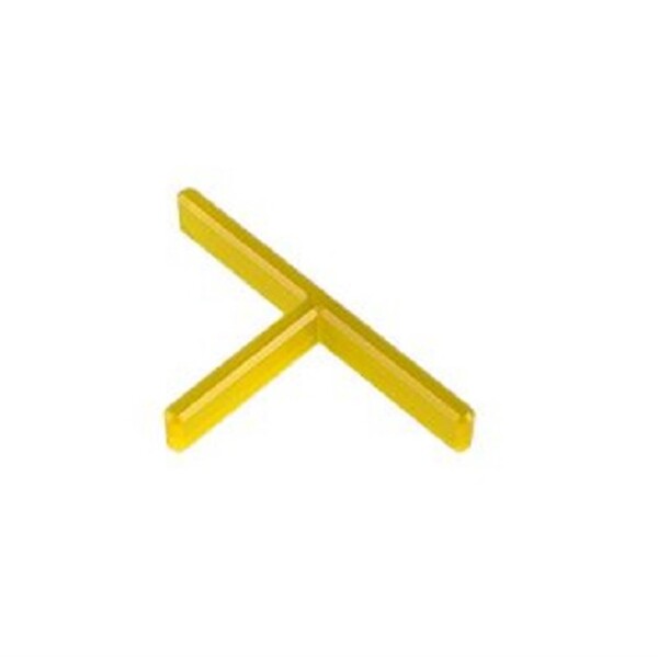 PAVILIFT - Croisillons de carreleur en T - Epaisseur: 2 mm - jaune - sachet 500 pièces- réf : CC2TS500 - PAVILIFT - large