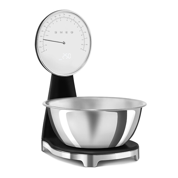 SMEG - Balance De Cuisine électronique 5kg-1g Noir - KSF01BLWW - large