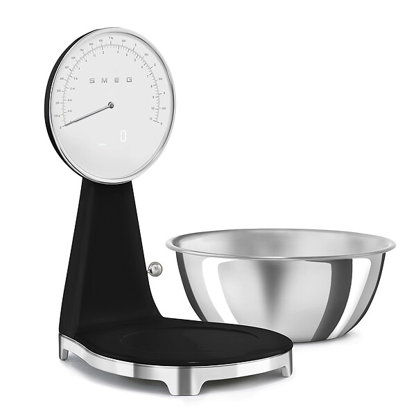 SMEG - Balance De Cuisine électronique 5kg-1g Noir - KSF01BLWW - large